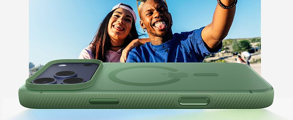 Фото - Чохол для смартфону Belkin for iPhone 17 Pro Max Magnetic Protective Grip Sage (MSA036HQSE)