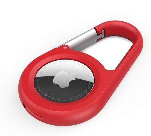 Фото - Чехол для беспроводного маяка Belkin Secure Holder Carabiner AirTag Reg (MSC008BTRD)