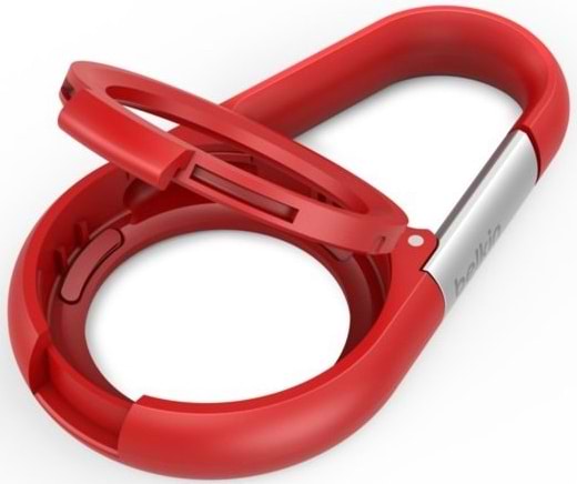 Фото - Чехол для беспроводного маяка Belkin Secure Holder Carabiner AirTag Reg (MSC008BTRD) Фото - Чехол для беспроводного маяка Belkin Secure Holder Carabiner AirTag Reg (MSC008BTRD)