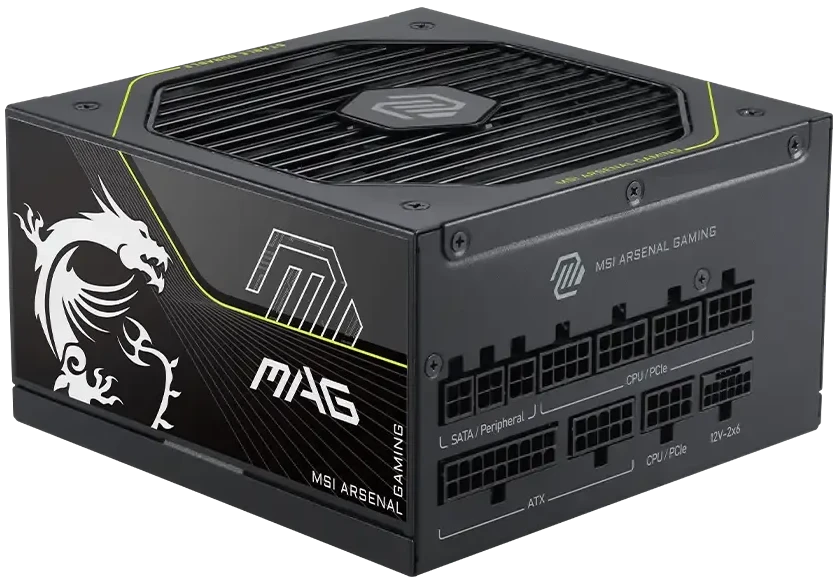 Блок живлення для ПК MSI MAG A1000PLS PCIE5