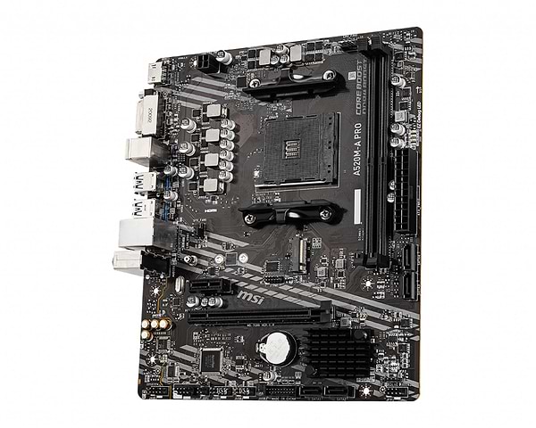 Фото - Материнська плата MSI A520M-A Pro Socket AM4