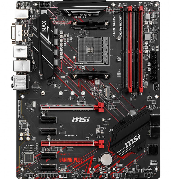 Фото - Материнська плата MSI B450 GAMING PLUS MAX