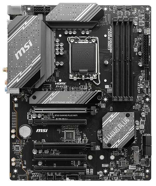 Фото - Материнская плата MSI B760 GAMING PLUS WIFI DDR5