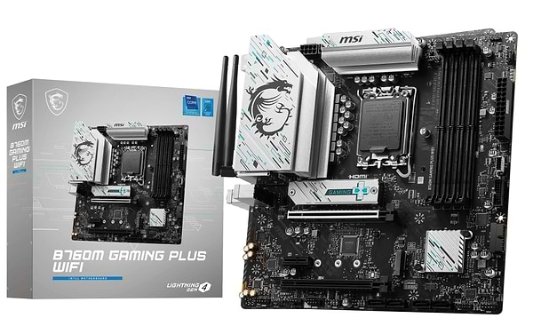 Фото - Материнська плата MSI B760M GAMING PLUS WIFI DDR5