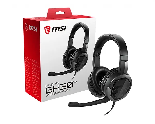 Фото - Гарнитура проводная игровая MSI Immerse GH30 V2