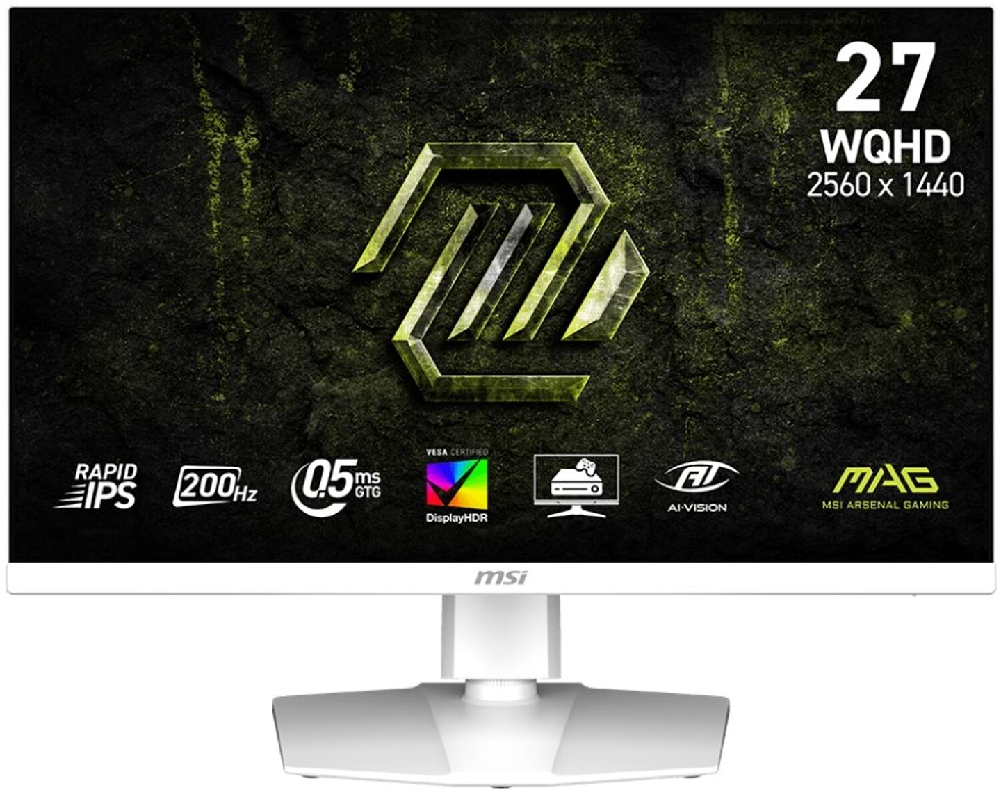 Монітор ігровий MSI MAG 274QRFW E20 - Фото 1