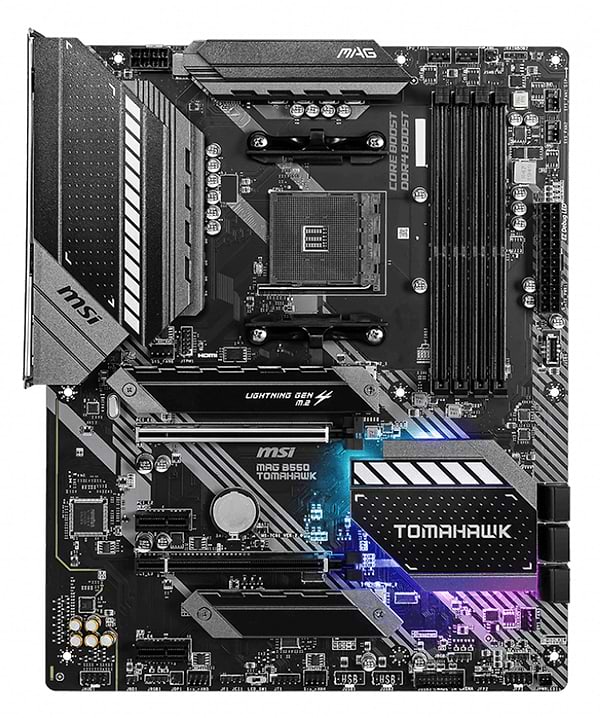 Фото - Материнська плата MSI MAG B550 Tomahawk Socket AM4 Фото - Материнська плата MSI MAG B550 Tomahawk Socket AM4