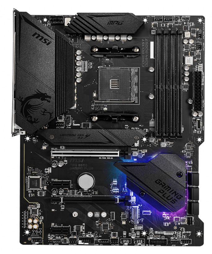 Материнская плата MSI MPG B550 Gaming Plus Socket AM4