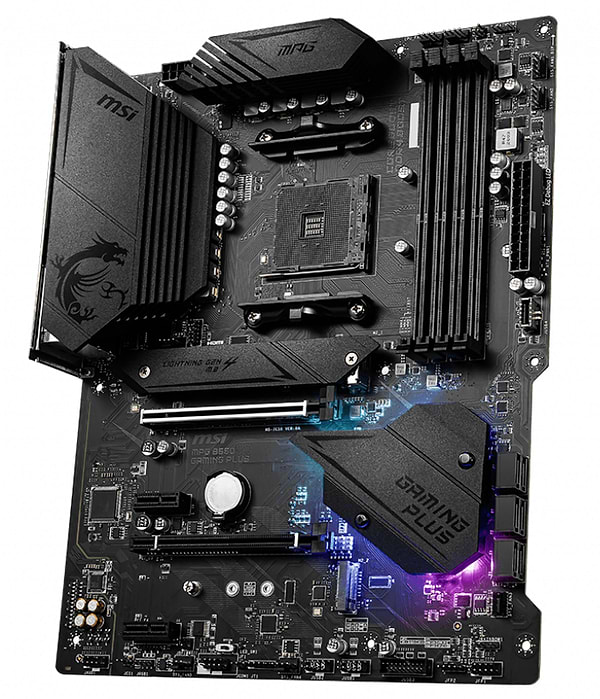 Фото - Материнська плата MSI MPG B550 Gaming Plus Socket AM4