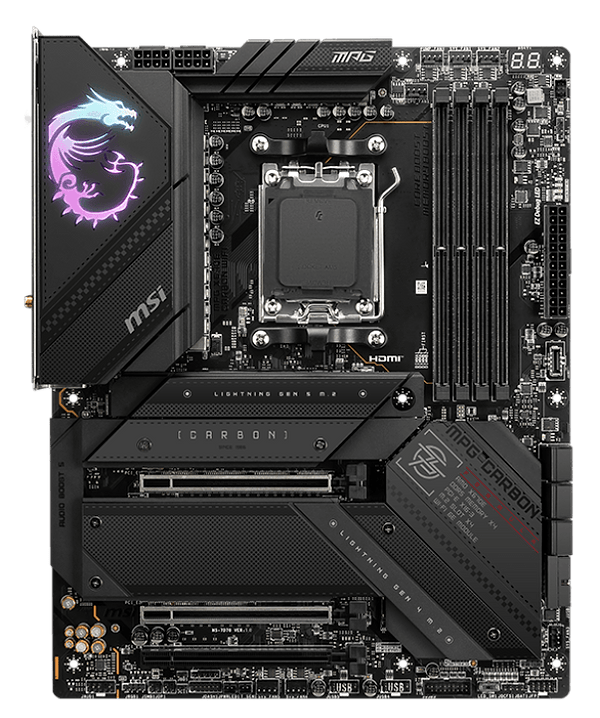 Фото - Материнська плата MSI MPG X670E CARBON WIFI DDR5