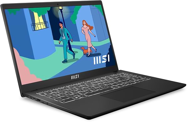 Фото - Ноутбук MSI Modern 15 B7M-468XUA (9S7-15HK12-468) Classic Black