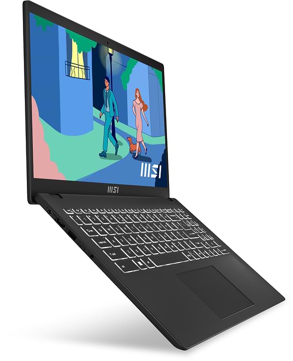 Фото - Ноутбук MSI Modern 15 B7M-468XUA (9S7-15HK12-468) Classic Black