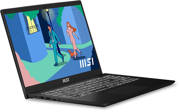 Фото - Ноутбук MSI Modern 15 B7M-468XUA (9S7-15HK12-468) Classic Black