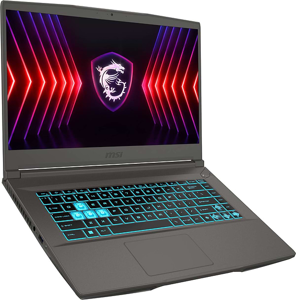 Фото - Ноутбук ігровий MSI Thin 15 B12UCX-2800XUA (9S7-16R831-2800) Cosmos Gray