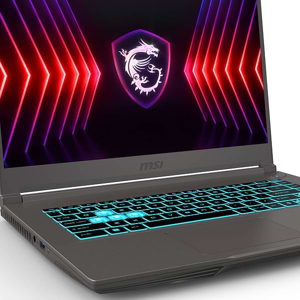 Фото - Ноутбук ігровий MSI Thin 15 B12UCX-2800XUA (9S7-16R831-2800) Cosmos Gray