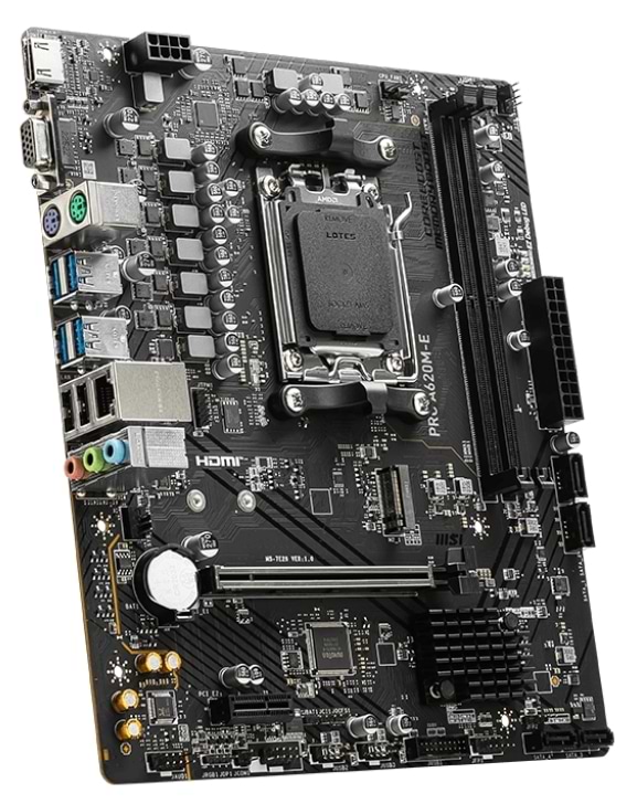 Фото - Материнская плата MSI PRO A620M-E