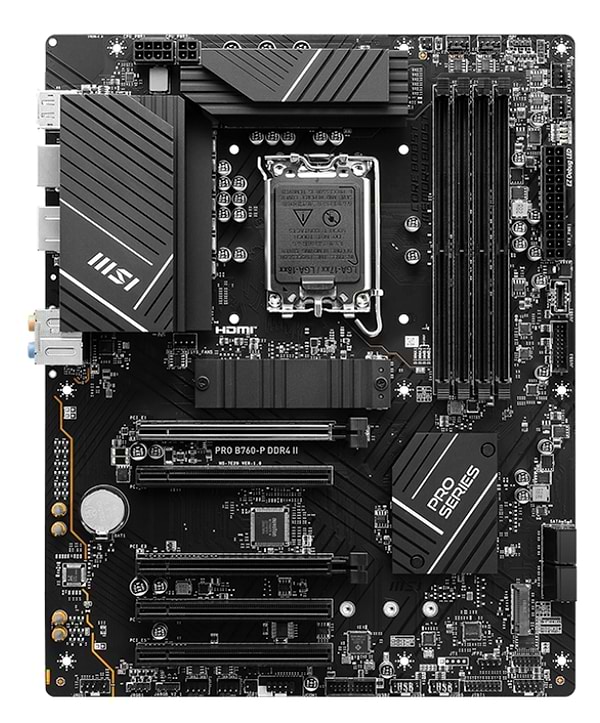 Фото - Материнская плата MSI PRO B760-P DDR4 II