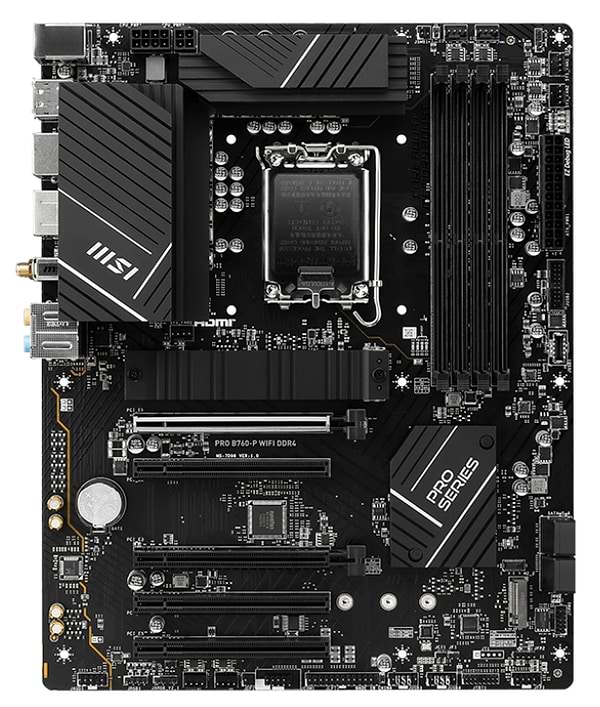 Фото - Материнская плата MSI PRO B760-P WIFI DDR4