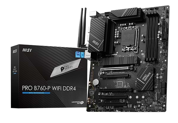 Фото - Материнская плата MSI PRO B760-P WIFI DDR4