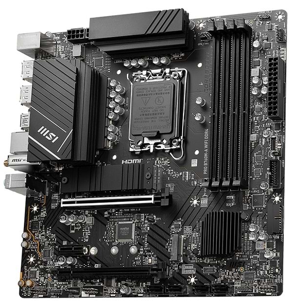 Фото - Материнская плата MSI Pro B760M-A WiFi DDR4