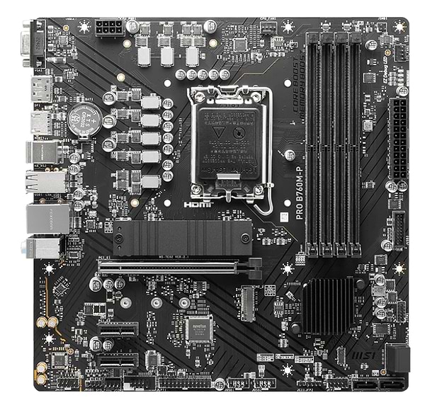 Фото - Материнская плата MSI PRO B760M-P DDR5 Фото - Материнская плата MSI PRO B760M-P DDR5