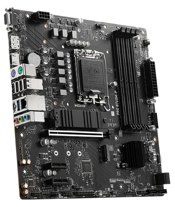 Фото - Материнская плата MSI PRO B760M-P DDR5