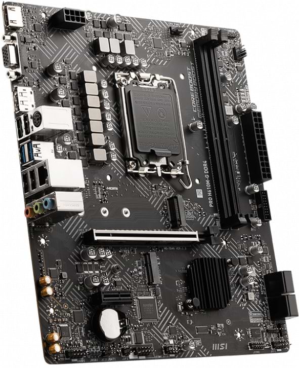 Фото - Материнська плата MSI PRO H610M-G DDR4