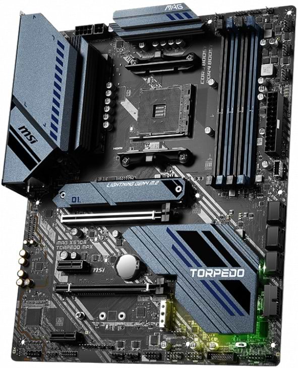 Фото - Материнская плата MSI MAG X570S Torpedo Max