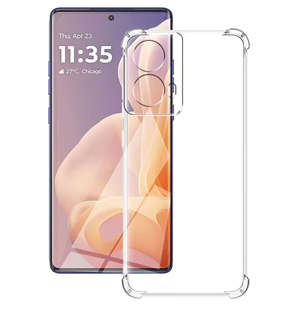 Фото - Чохол для смартфону BeCover Anti-Shock for Motorola Moto G85 Clear (712310)