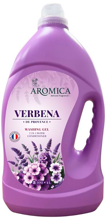 Гель для прання Aromica д/пр біл та кол реч. Verbena de Provence 4 л (4820268103697)