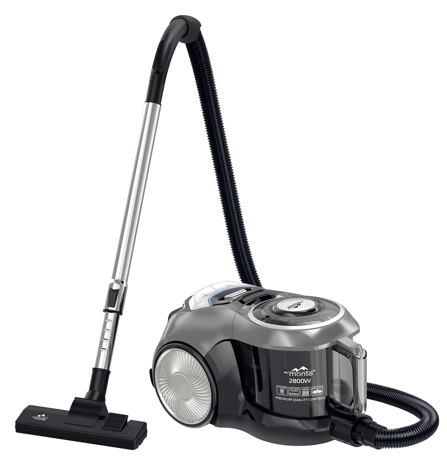 Пилосос для сухого прибирання без мішка Monte MT-8137 - Фото 1