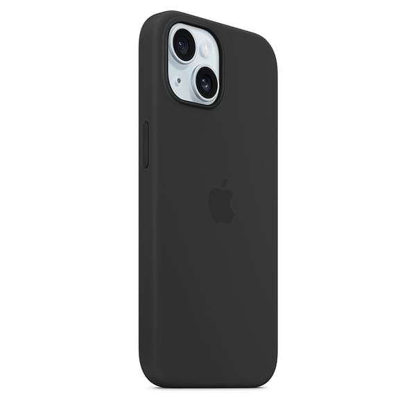 Фото - Уценка - Чехол для смартфона Apple iPhone 15 Silicone Case with MagSafe Black (MXPD3)