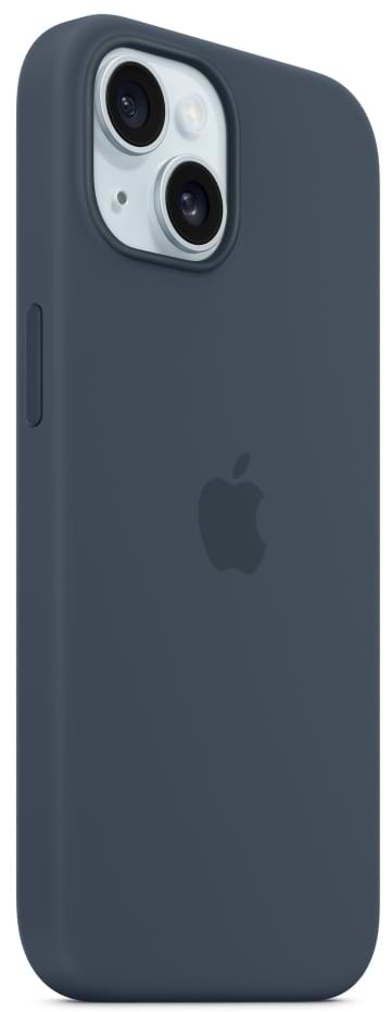 Фото - Чехол для смартфона Apple Silicone Case with MagSafe iPhone 15 Storm Blue (MT0N3)