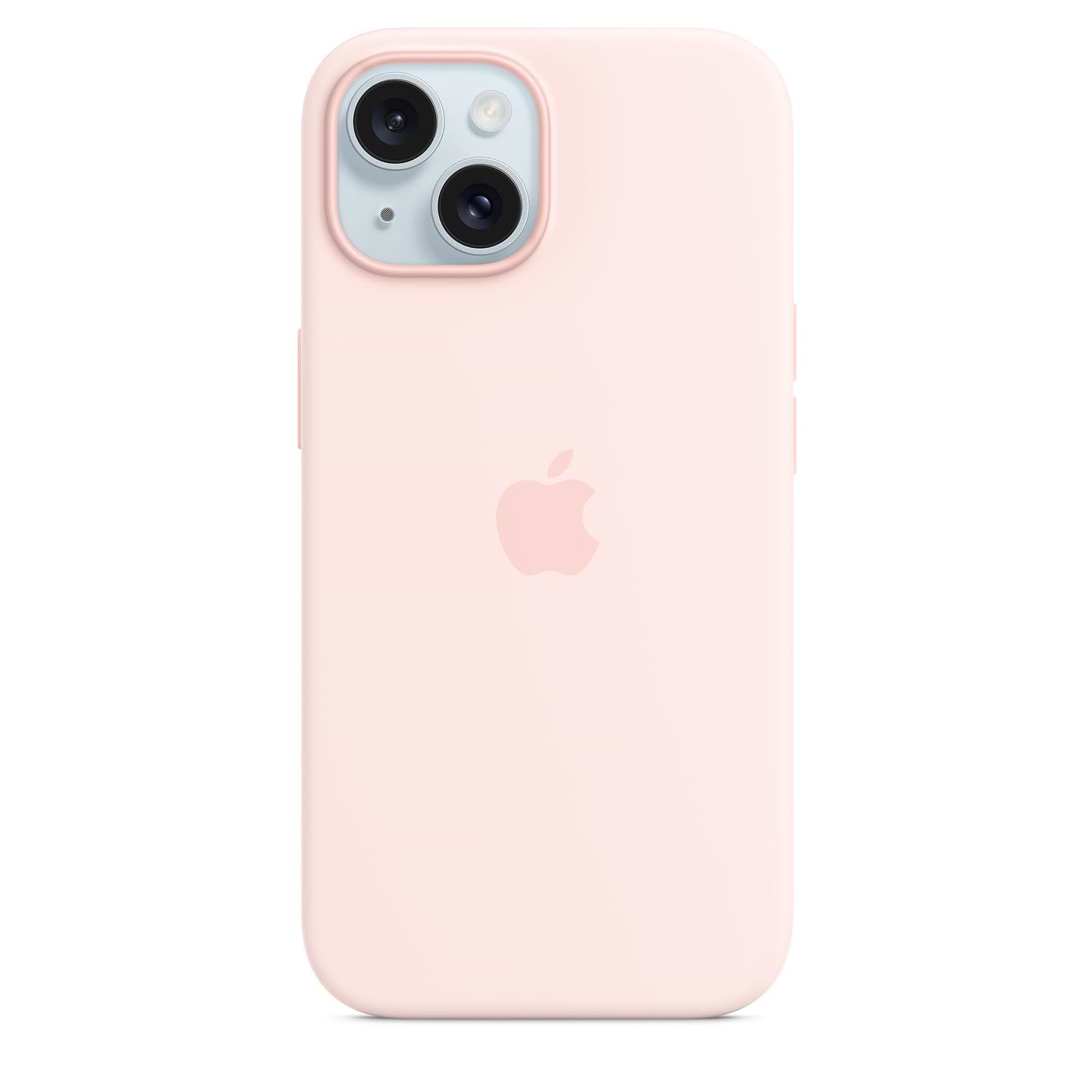 Чехол для смартфона Apple Silicone Case with MagSafe iPhone 15 Light Pink (MT0U3) - Фото 1