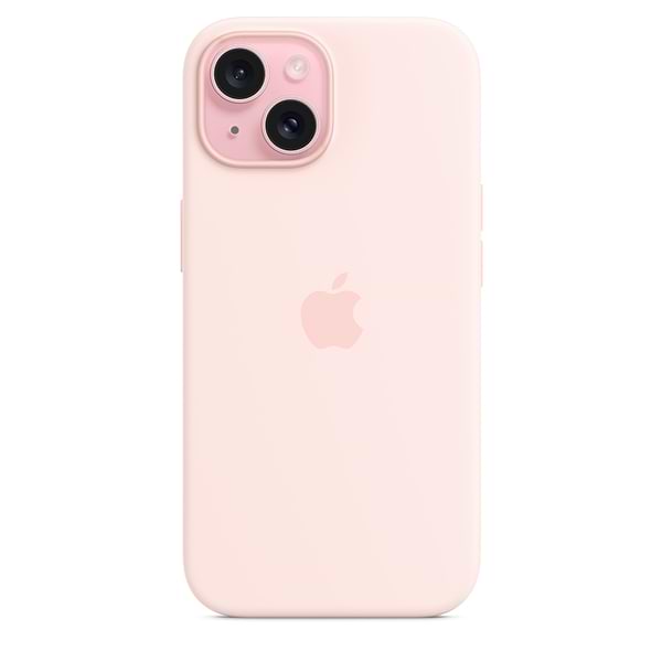 Фото - Чехол для смартфона Apple Silicone Case with MagSafe iPhone 15 Light Pink (MT0U3)