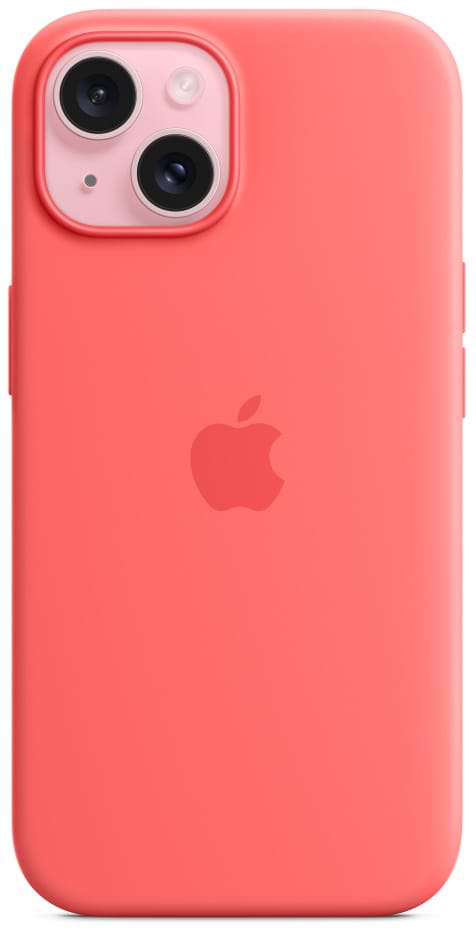 Фото - Чохол для смартфону Apple Silicone Case with MagSafe iPhone 15 Guava (MT0V3)