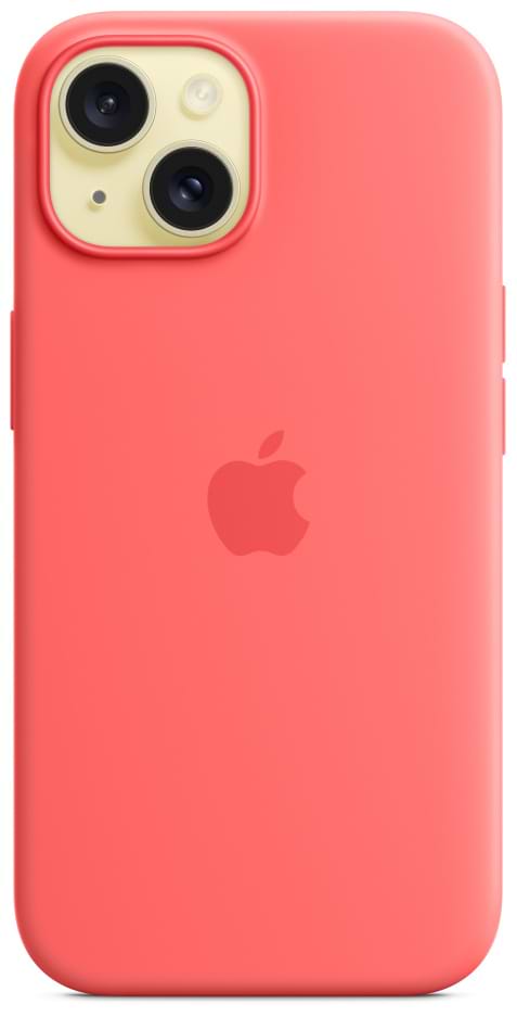 Фото - Чохол для смартфону Apple Silicone Case with MagSafe iPhone 15 Guava (MT0V3)