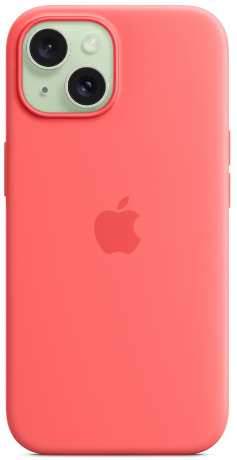 Фото - Чохол для смартфону Apple Silicone Case with MagSafe iPhone 15 Guava (MT0V3)