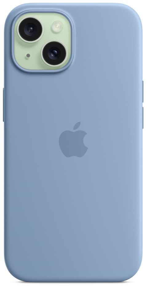 Фото - Чехол для смартфона Apple Silicone Case with MagSafe iPhone 15 Winter Blue (MT0Y3)