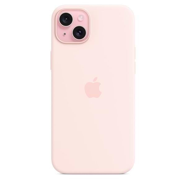 Фото - Чехол для смартфона Apple Silicone Case with MagSafe iPhone 15 Plus Light Pink (MT143)