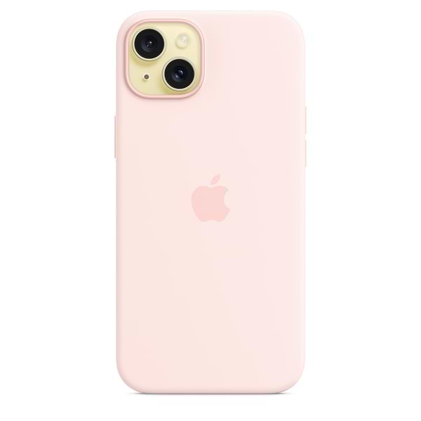 Фото - Чехол для смартфона Apple Silicone Case with MagSafe iPhone 15 Plus Light Pink (MT143)