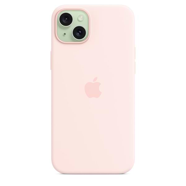 Фото - Чехол для смартфона Apple Silicone Case with MagSafe iPhone 15 Plus Light Pink (MT143)
