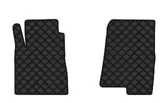 Коврики из экокожи в салон авто передние EVAtech ECO для Pajero Wagon (V60) 5-doors Mitsubishi 2000-2007 3 поколение SUV EU (MT1683A2LA1BBB)