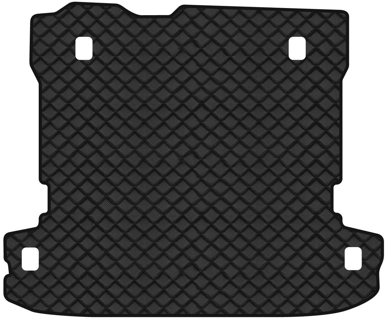 Коврик из экокожи в багажник авто EVAtech ECO для Pajero Wagon (V60) 5-doors Mitsubishi 2000-2007 3 поколение SUV EU MT1683B1BBB