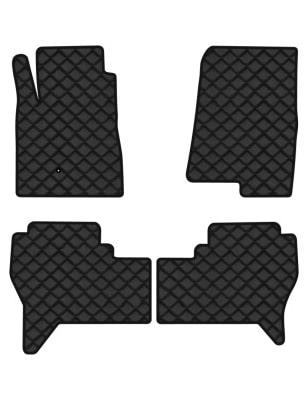 Килимки з екошкіри в салон авто EVAtech для Pajero Wagon (V60) 5-doors Mitsubishi 2000-2007 3 покоління SUV EU (MT1683PC4LA1BBB)