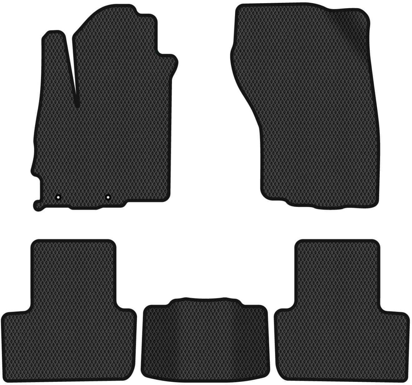 EVA килимки в салон авто EVAtech для ASX Restyling Mitsubishi 2017-2019 1 покоління SUV EU (MT1802C5LA2RBB)