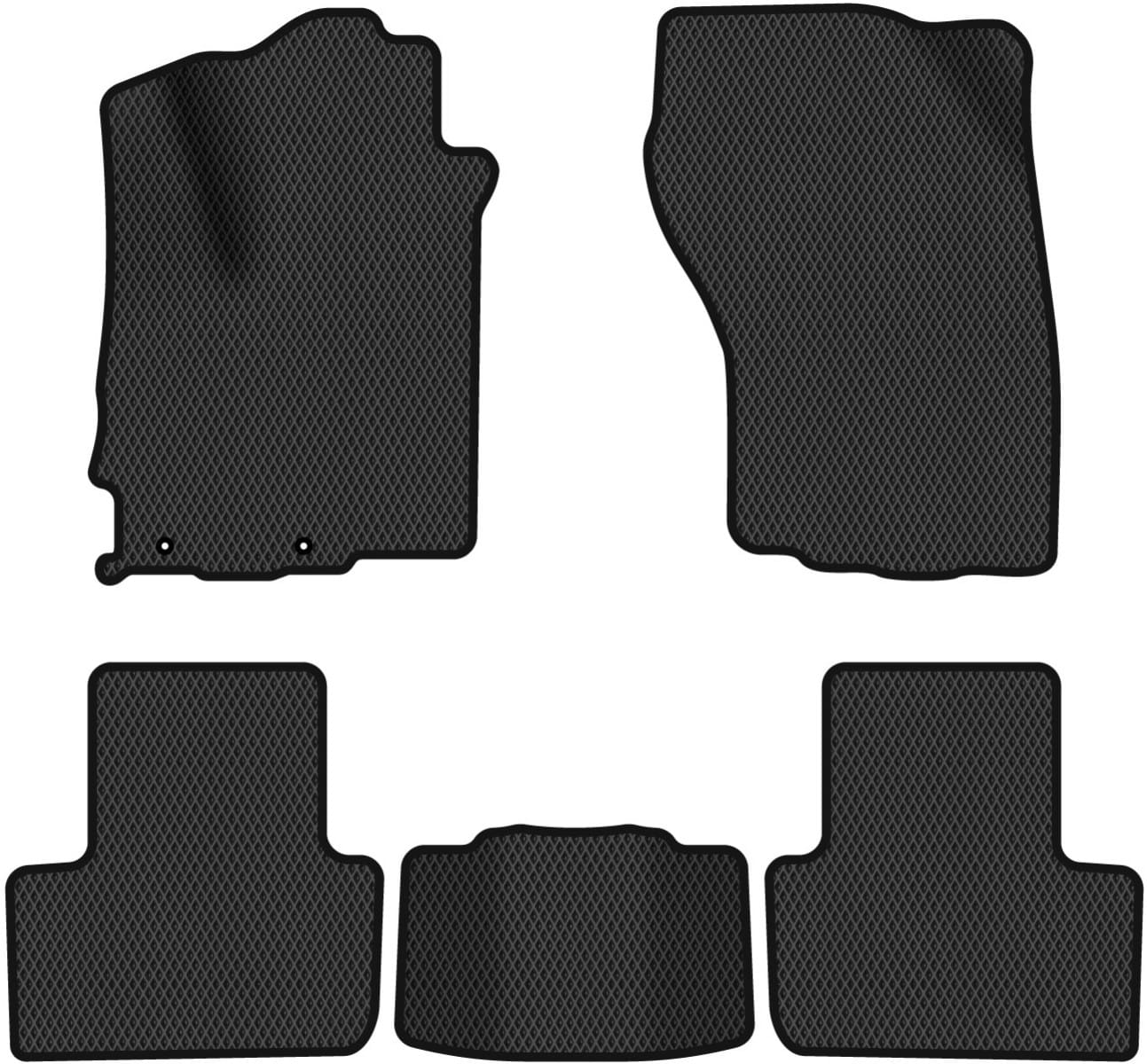 EVA коврики в салон авто EVAtech для ASX Restyling Mitsubishi 2017-2019 1 поколение SUV EU (MT1802CD5LA2RBB)