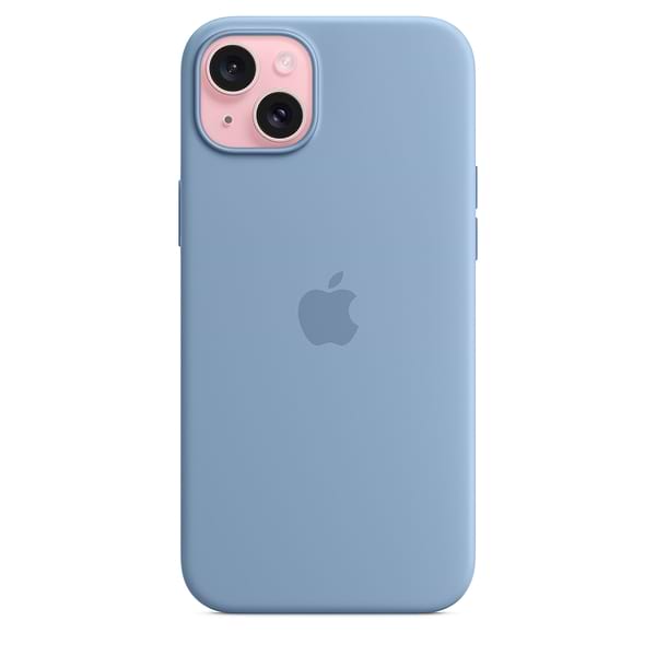 Фото - Чохол для смартфону Apple Silicone Case with MagSafe iPhone 15 Plus Winter Blue (MT193)