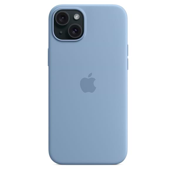 Фото - Чохол для смартфону Apple Silicone Case with MagSafe iPhone 15 Plus Winter Blue (MT193)