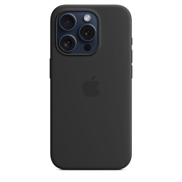 Фото - Чехол для смартфона Apple Silicone Case with MagSafe iPhone 15 Pro Black (MT1A3)